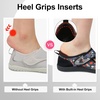LeIsfIt Wide Toe Box Diabetic Shoes for Women Zero Drop Barefoot Sneakers Breathable Adjustable for Edema Swollen Feet & Seniors(D-black Flower)