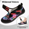 LeIsfIt Wide Toe Box Diabetic Shoes for Women Zero Drop Barefoot Sneakers Breathable Adjustable for Edema Swollen Feet & Seniors(Multiblack)