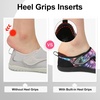 LeIsfIt Wide Toe Box Diabetic Shoes for Women Zero Drop Barefoot Sneakers Breathable Adjustable for Edema Swollen Feet & Seniors(Multiblack)