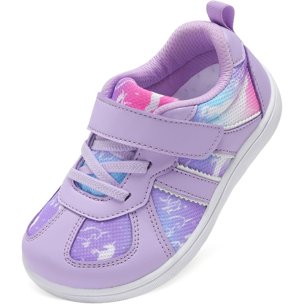 image:imageLeIsfIt Toddler Sneakers Boys Girls Wide Toe Box Barefoot ShoesPurple