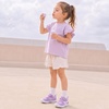 LeIsfIt Toddler Shoes Wide Toe Box Boys Girls Lightweight Sneakers(Purple)