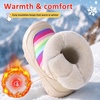 LeIsfIt Toddler Snow Boots Boys Girls Plush Lined Winter Boots(Rainbow)
