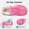 LeIsfIt Women’s Retro Fashion Sneakers Wide Toe Box Slip-On Barefoot Shoes(Pink)