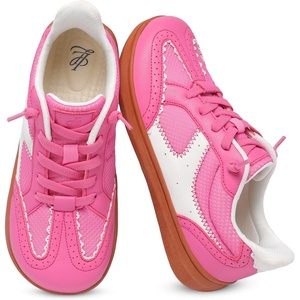 LeIsfIt Women’s Retro Fashion Sneakers Wide Toe Box Slip-On Barefoot Shoes(Pink)